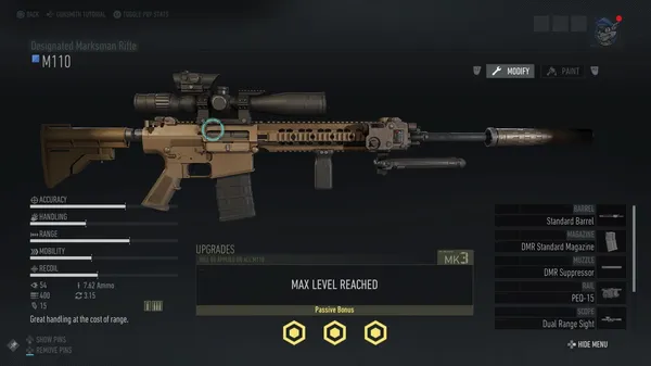 Call Of Duty - DMR (Designated Marksman Rifle)