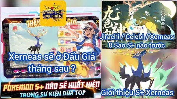 game hành động - Pokemon đại chiến 3